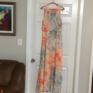 Size 8 long dress.